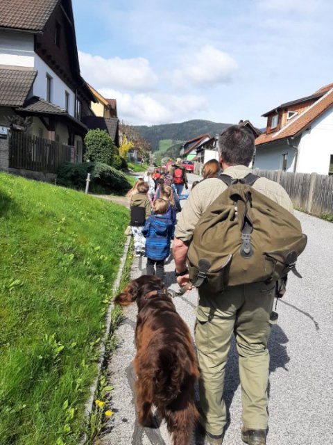 Kindergartenbesuch Regenbogen